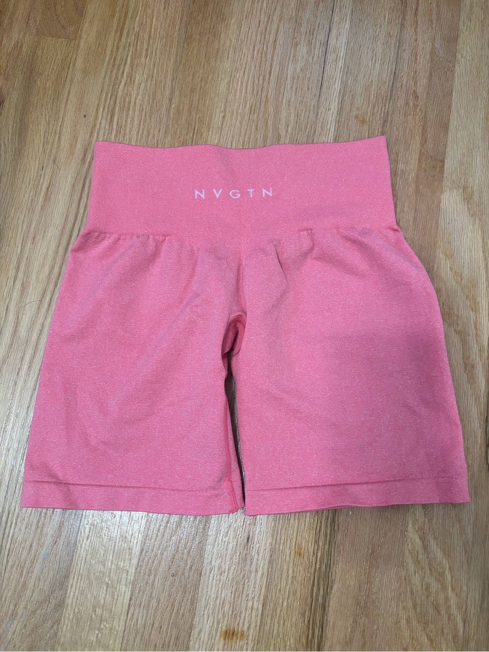 NVGTN Coral High-Waist Bike Shorts